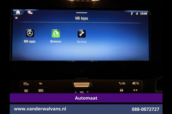 Mercedes-Benz Sprinter 317 CDI 170pk 9G-Tronic Automaat L2H2 Euro6 Airco | Camera | Navigatie | LED | Cruisecontrol | Stoelverwarming Chauffeursstoel, Parkeersensoren, Bijrijdersbank