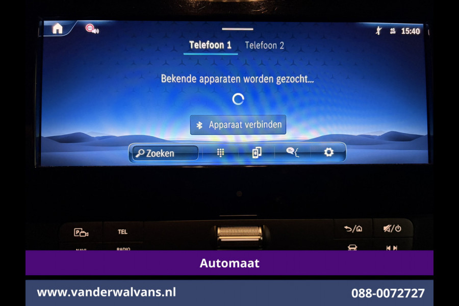 Mercedes-Benz Sprinter 317 CDI 170pk 9G-Tronic Automaat L2H2 Euro6 Airco | Camera | Navigatie | LED | Cruisecontrol | Stoelverwarming Chauffeursstoel, Parkeersensoren, Bijrijdersbank