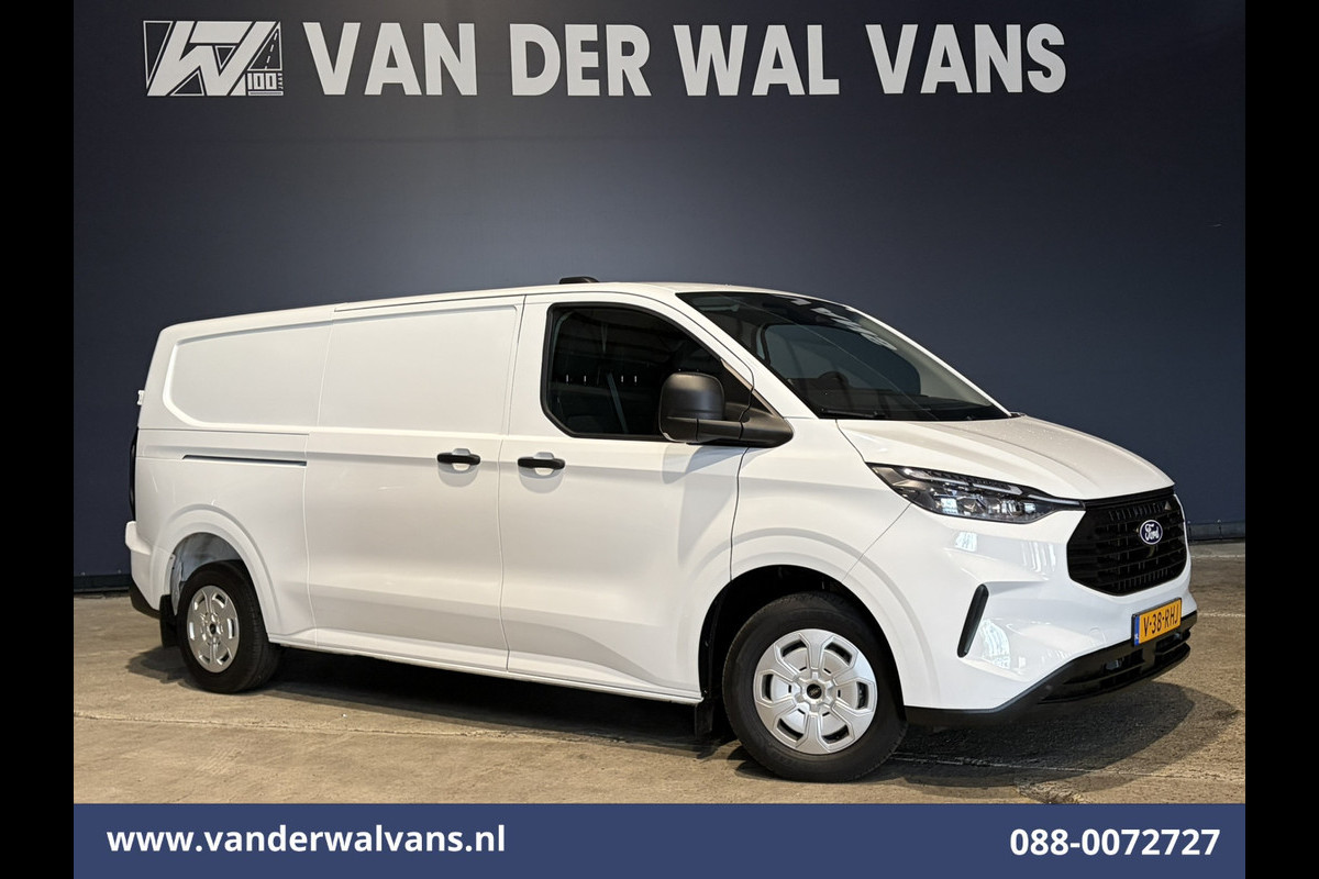 Ford Transit Custom 2.0 TDCI 111pk L2H1 Euro6 Airco | Camera | Navigatie | LED | Apple Carplay | Cruisecontrol Android Auto, Verwarmde voorruit, Stoelverwarming, Parkeersensoren, Bijrijdersbank