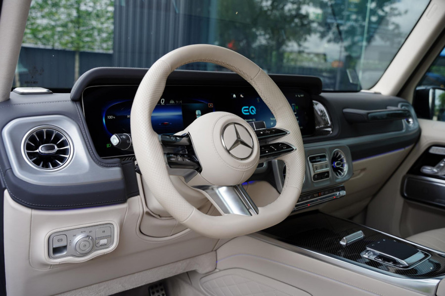 Mercedes-Benz G-Klasse 580 Rubalitrood / Leder Beige / Grille Verlicht