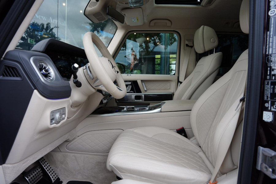 Mercedes-Benz G-Klasse 580 Rubalitrood / Leder Beige / Grille Verlicht