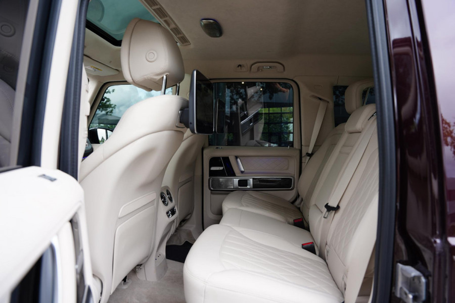 Mercedes-Benz G-Klasse 580 Rubalitrood / Leder Beige / Grille Verlicht