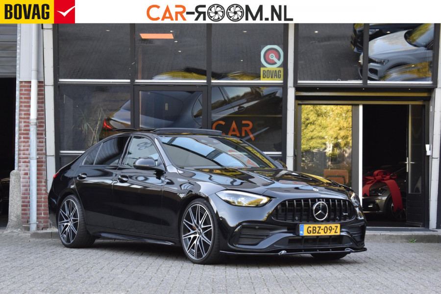 Mercedes-Benz C-Klasse 300 4MATIC AMG Pano 360C Keyless 20" Trekhaak