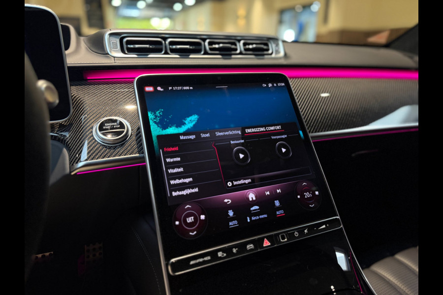 Mercedes-Benz S-Klasse AMG 63 S E Performance|Pano|HUD|Keyless|360|4D Burmester|Massage|Matrix|Chauffeur Pakket|Carbon