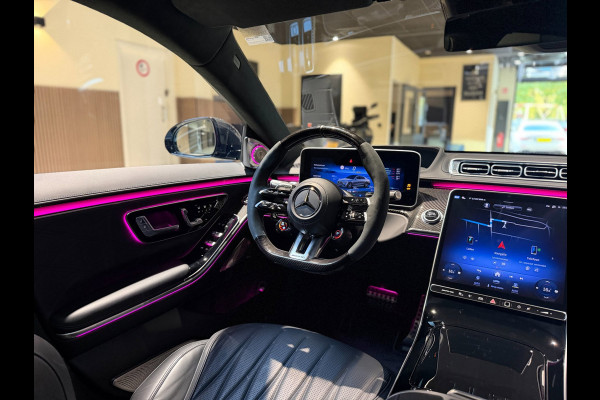 Mercedes-Benz S-Klasse AMG 63 S E Performance|Pano|HUD|Keyless|360|4D Burmester|Massage|Matrix|Chauffeur Pakket|Carbon