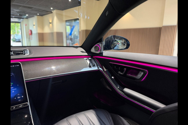 Mercedes-Benz S-Klasse AMG 63 S E Performance|Pano|HUD|Keyless|360|4D Burmester|Massage|Matrix|Chauffeur Pakket|Carbon