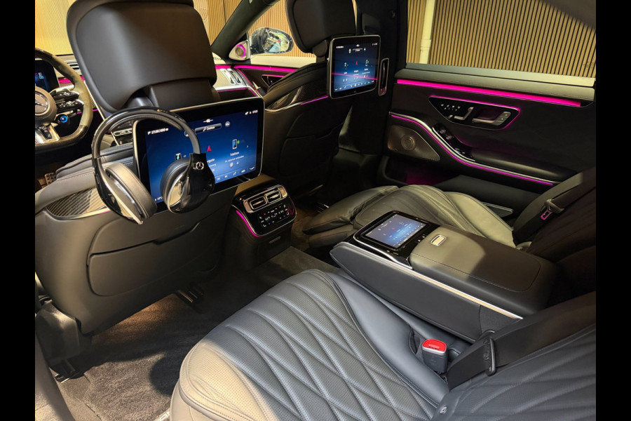 Mercedes-Benz S-Klasse AMG 63 S E Performance|Pano|HUD|Keyless|360|4D Burmester|Massage|Matrix|Chauffeur Pakket|Carbon