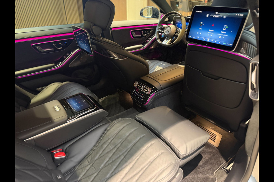 Mercedes-Benz S-Klasse AMG 63 S E Performance|Pano|HUD|Keyless|360|4D Burmester|Massage|Matrix|Chauffeur Pakket|Carbon