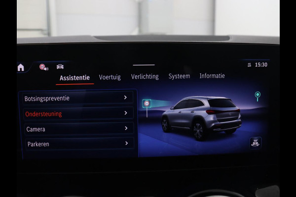 Mercedes-Benz EQA 250+ AMG Line 71 kWh SOH 98,5% | Trekhaak | LED | Stoelverwarming | Apple Carplay | Pano.Dak | Camera |