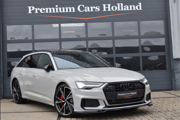 Audi A6 Avant 55 TFSI e Quattro Porsche Krijt Grijs Exclusive S-Line Competition 367 Pk Pano RS-Stoel Soft-Close S6 21 Inch