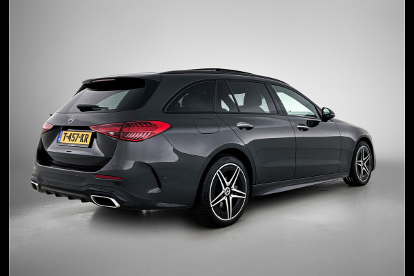 Mercedes-Benz C-Klasse Estate 300 e AMG Plug-In Hybride AMG Line | Premium Plus | Night Pakket | Panorama Schuif-Kanteldak | Alarm | Inclusief 24 maanden MB Certified garantie voor Europa.
