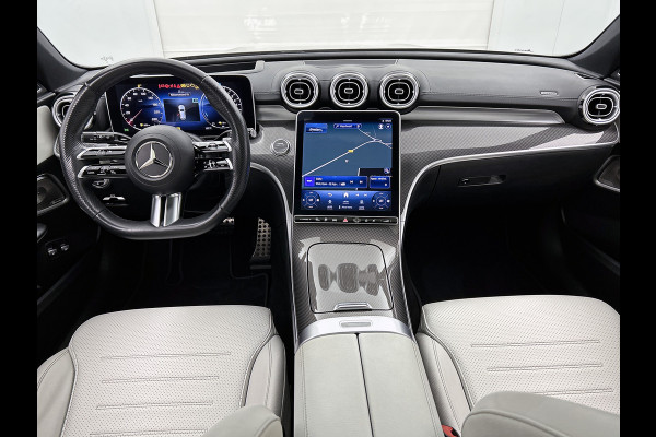 Mercedes-Benz C-Klasse Estate 300 e AMG Plug-In Hybride AMG Line | Premium Plus | Night Pakket | Panorama Schuif-Kanteldak | Alarm | Inclusief 24 maanden MB Certified garantie voor Europa.