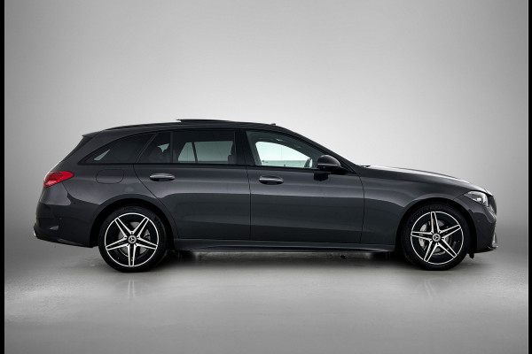 Mercedes-Benz C-Klasse Estate 300 e AMG Plug-In Hybride AMG Line | Premium Plus | Night Pakket | Panorama Schuif-Kanteldak | Alarm | Inclusief 24 maanden MB Certified garantie voor Europa.