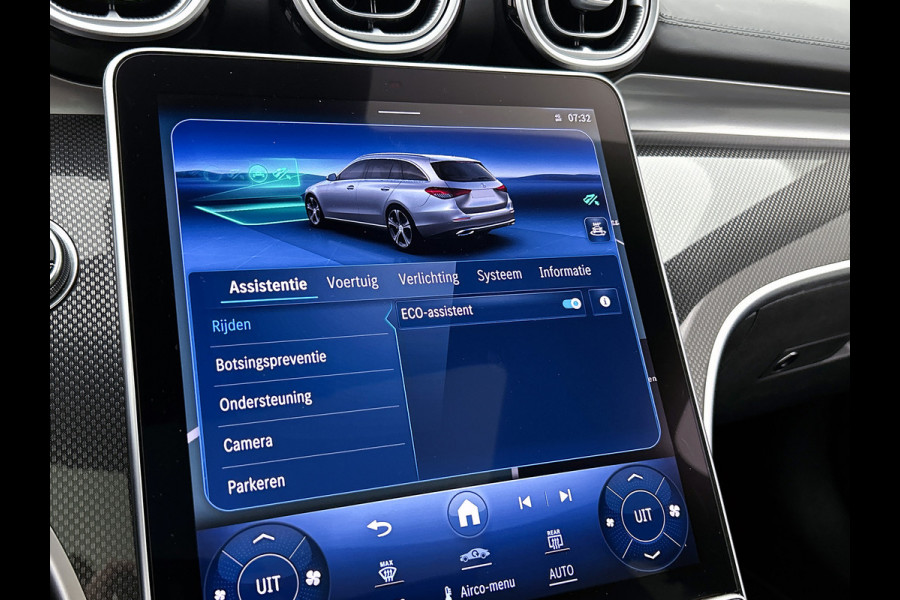 Mercedes-Benz C-Klasse Estate 300 e AMG Plug-In Hybride AMG Line | Premium Plus | Night Pakket | Panorama Schuif-Kanteldak | Alarm | Inclusief 24 maanden MB Certified garantie voor Europa.