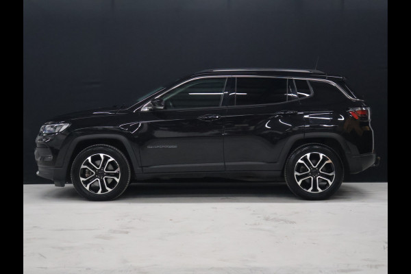 Jeep Compass 4xe 190 Plug-in Hybrid Electric Limited Lease Ed. 4WD [TREKHAAK, STUURVERWARMING, STOELVERWARMING, ADAPTIEVE RIJMODUS, CAMERA, PARKEER ASSISTENT, ADAPTIVE CRUISE, PDC V+A, DIGITAL DASH, BLUETOOTH, CLIMATE, NIEUWSTAAT]