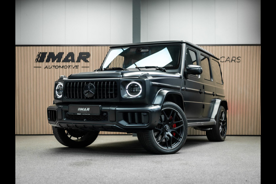 Mercedes-Benz G-Klasse AMG 63 Vol uitgevoerde manufactur magno black, rode stiksels!!!!!!!
