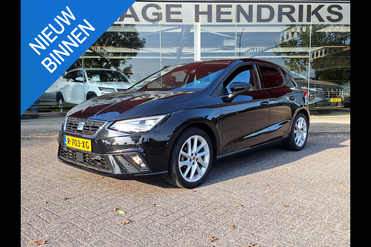 Seat Ibiza 1.0 EcoTSI FR | Climate | CC | Apple Carplay/ Android Auto | LED | 17" LM velgen |