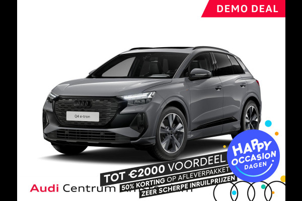 Audi Q4 e-tron 45 quattro S Edition Competition 82 kWh 286pk | Panoramadak | Parkeercamera | Adaptieve cruise controle