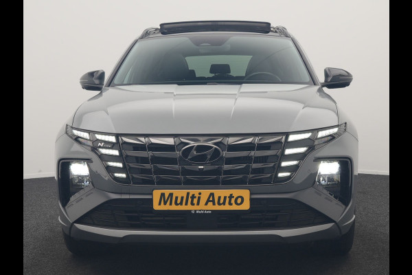 Hyundai Tucson 1.6 T-GDI PHEV N Line 4WD 265pk Dealer O.H | Trekhaak Afn. | Panodak | Adaptive Cruise | 360 Camera | Krell Audio | Alcantara Sportstoelen Memory & Ventilatie | Stoelen & Stuur Verwarmd | Blis | Keyless | Navigatie | DAB | Plug In Hybrid |