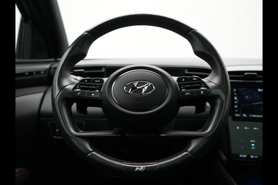 Hyundai Tucson 1.6 T-GDI PHEV N Line 4WD 265pk Dealer O.H | Trekhaak Afn. | Panodak | Adaptive Cruise | 360 Camera | Krell Audio | Alcantara Sportstoelen Memory & Ventilatie | Stoelen & Stuur Verwarmd | Blis | Keyless | Navigatie | DAB | Plug In Hybrid |