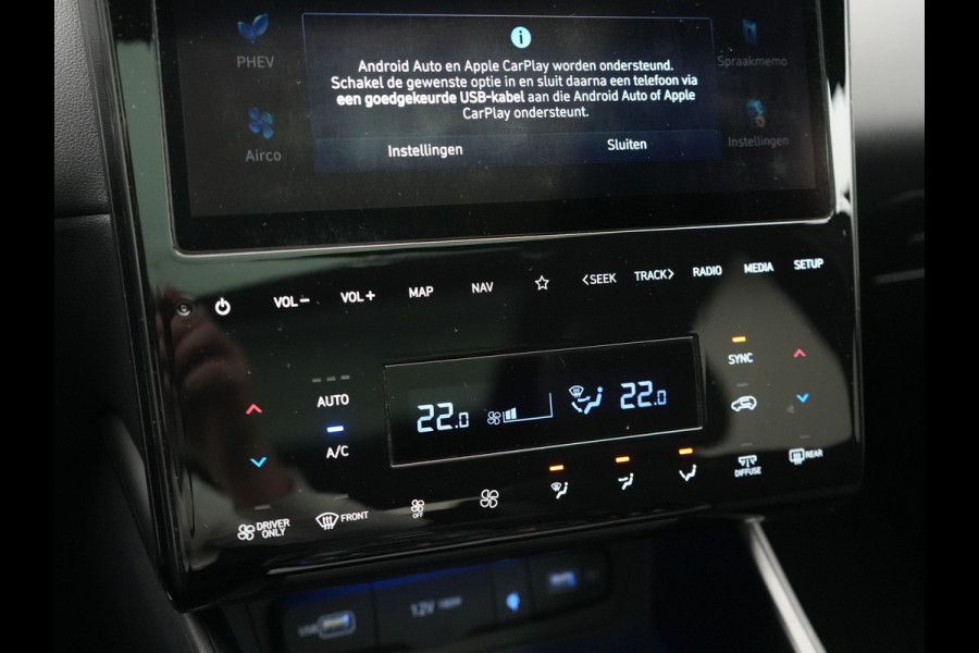Hyundai Tucson 1.6 T-GDI PHEV N Line 4WD 265pk Dealer O.H | Trekhaak Afn. | Panodak | Adaptive Cruise | 360 Camera | Krell Audio | Alcantara Sportstoelen Memory & Ventilatie | Stoelen & Stuur Verwarmd | Blis | Keyless | Navigatie | DAB | Plug In Hybrid |