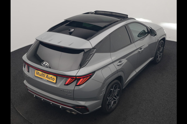 Hyundai Tucson 1.6 T-GDI PHEV N Line 4WD 265pk Dealer O.H | Trekhaak Afn. | Panodak | Adaptive Cruise | 360 Camera | Krell Audio | Alcantara Sportstoelen Memory & Ventilatie | Stoelen & Stuur Verwarmd | Blis | Keyless | Navigatie | DAB | Plug In Hybrid |