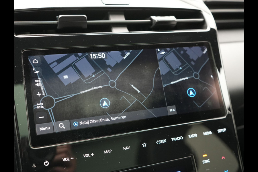 Hyundai Tucson 1.6 T-GDI PHEV N Line 4WD 265pk Dealer O.H | Trekhaak Afn. | Panodak | Adaptive Cruise | 360 Camera | Krell Audio | Alcantara Sportstoelen Memory & Ventilatie | Stoelen & Stuur Verwarmd | Blis | Keyless | Navigatie | DAB | Plug In Hybrid |
