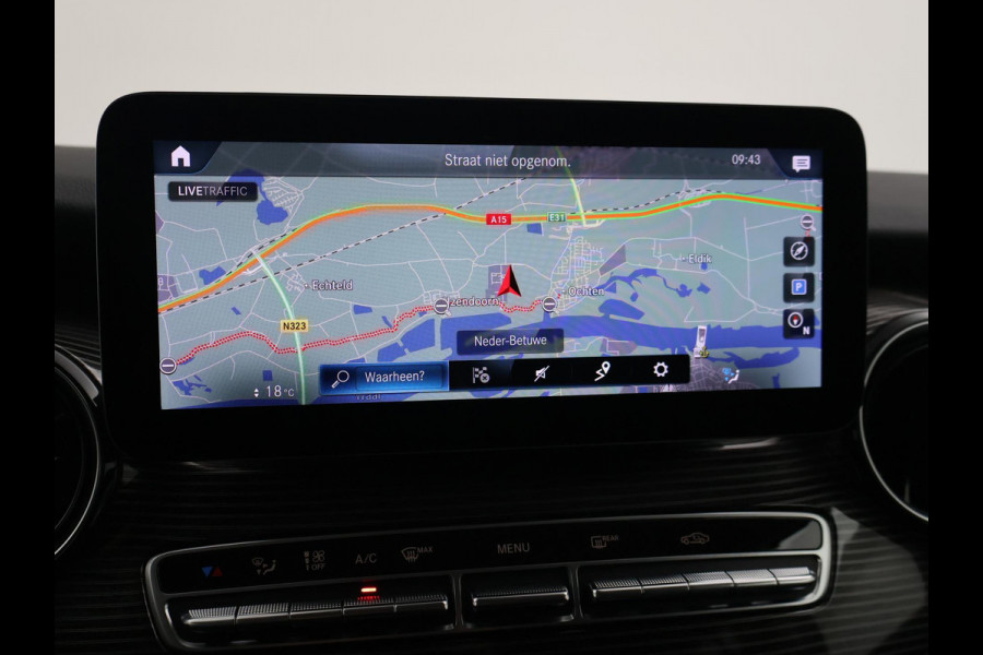 Mercedes-Benz V-Klasse 300D 239 PK DUBBEL CABINE AVANTGARDE NIGHT | LEDER | TREKHAAK | 360 CAMERA
