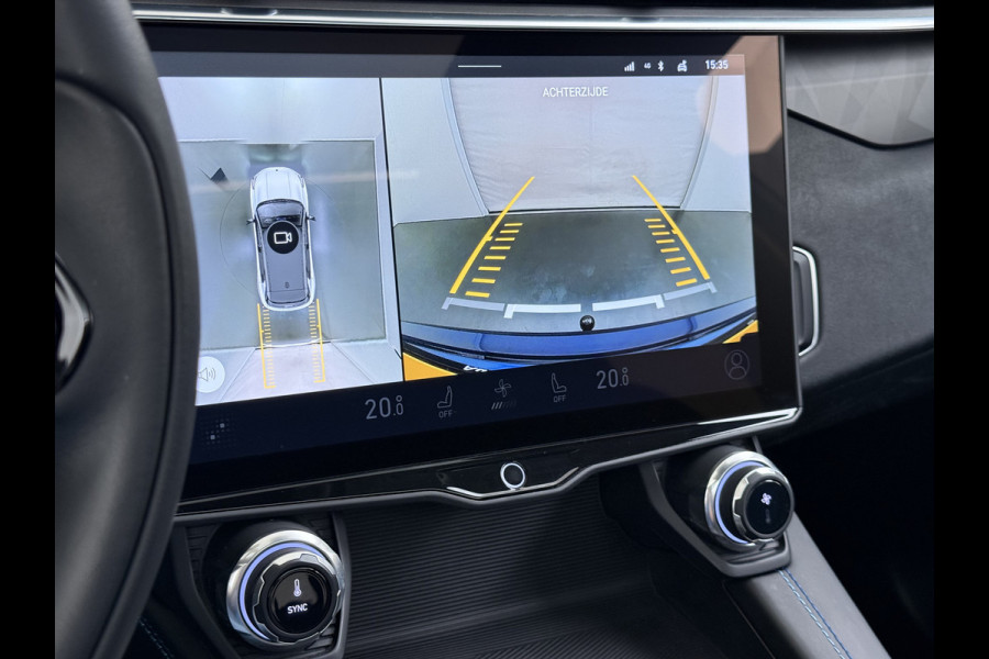 Lynk & Co 01 PHEV AUT-7 261pk Pano-Schuifdak Trekhaak Lmv 20" 360°Camera Apple Carplay Android Auto Adap.Cruise Navi Pdc Ecc Keyless Led Plug Elek.Memory.Stoel File assistent Dodehoek detector Elektrisch bedienbare achterklep Rijstrooksensor Wifi Verkeersbord detectie 425Nm koppel 3,7kw laadvermogen 1.800kg Trekvermogen