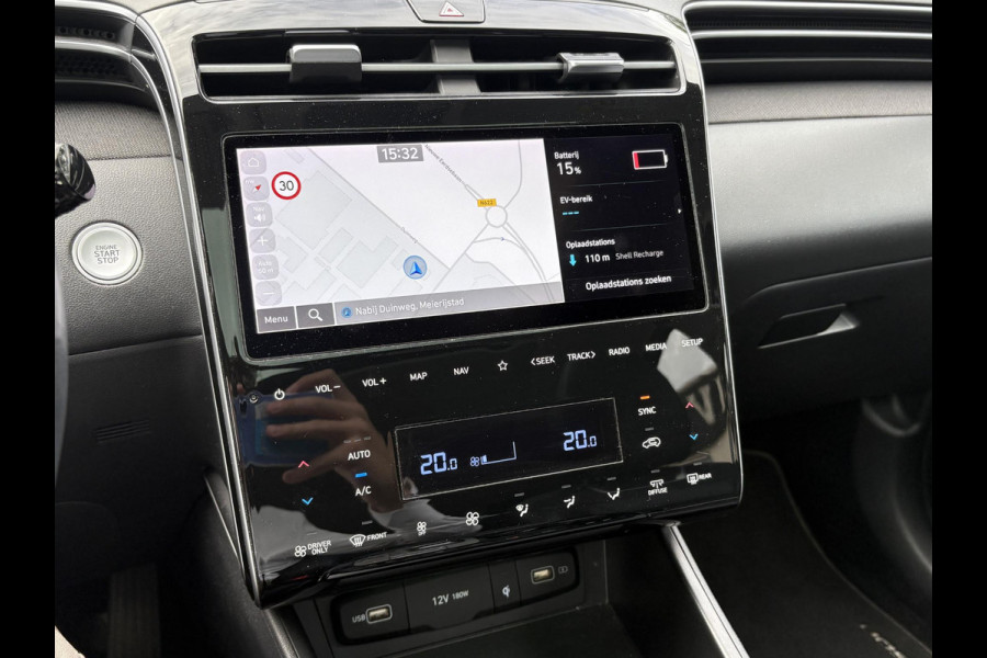 Hyundai Tucson 1.6 T-GDI PHEV Premium Sky 4WD | AFNEEMB. TREKHAAK | ADAPT. CRUISE CONTROL | ELEK. SCHUIF-/KANTELDAK | ELEK. ACHTERKLEP | MEMORY | STOELVENTILATIE