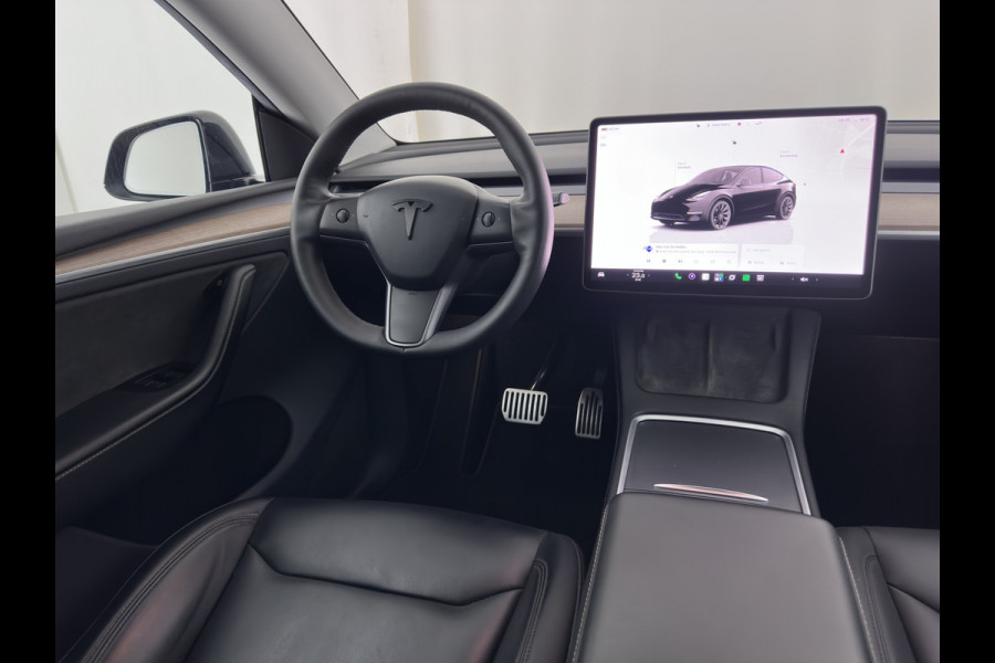 Tesla Model Y Long Range AWD 75 kWh (3-Fase-11kW) {SoH-87%} (INCL-BTW) Aut. *PANO | AUTO-PILOT | LEATHER | NAVI-FULLMAP | MATRIX-LED | KEYLESS | CAMERA | DAB+ | HEATED-COMFORTSEATS | PRIVACYGLASS | TOPVIEW | 20''ALU*