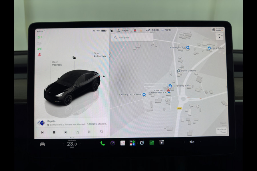 Tesla Model Y Long Range AWD 75 kWh (3-Fase-11kW) {SoH-87%} (INCL-BTW) Aut. *PANO | AUTO-PILOT | LEATHER | NAVI-FULLMAP | MATRIX-LED | KEYLESS | CAMERA | DAB+ | HEATED-COMFORTSEATS | PRIVACYGLASS | TOPVIEW | 20''ALU*
