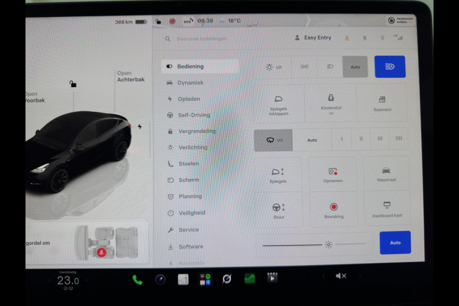 Tesla Model Y Long Range AWD 75 kWh (3-Fase-11kW) {SoH-87%} (INCL-BTW) Aut. *PANO | AUTO-PILOT | LEATHER | NAVI-FULLMAP | MATRIX-LED | KEYLESS | CAMERA | DAB+ | HEATED-COMFORTSEATS | PRIVACYGLASS | TOPVIEW | 20''ALU*
