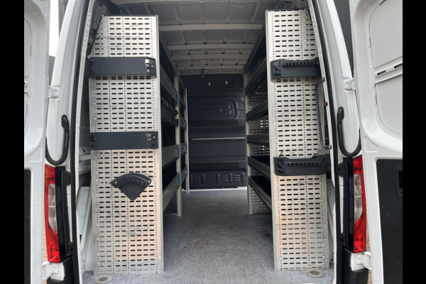Mercedes-Benz Sprinter 314 2.2 CDI 143pk 9-Tronic L2H2 Lease €439 p/m, Airco Aut., Navi, Carplay, PDC, Camera, Sortimo inrichting, Volledig onderhoudshistorie aanwezig