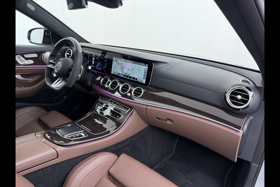 Mercedes-Benz E-Klasse Estate AMG E 63 S 4MATIC+ | Bruin Leder - Performance-stoelen High-End Pano Burmester Memory