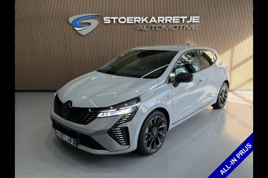 Renault Clio 1.6 E-Tech Full Hybrid 145 esprit Alpine | Groot Navi | Bose | 360 | ACC | Dode hoek | 17" | Carplay | Led | 100% Renault Dealer onderhouden!