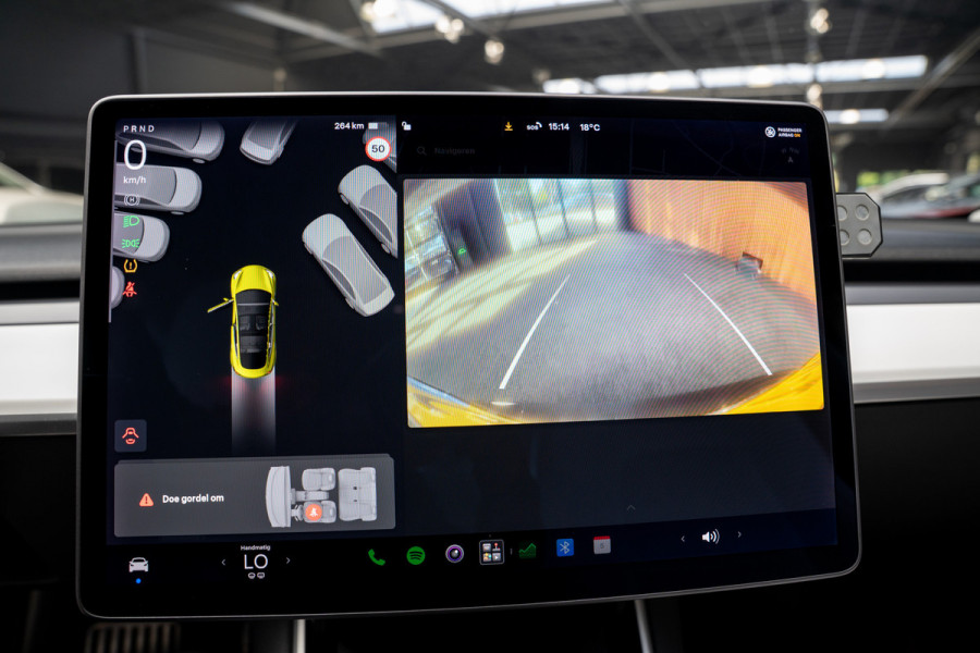 Tesla Model 3 Long Range AWD 75 kWh Panodak Leder 360° ACC Climate Stuur- & Stoelverwarming voor & achter LM velgen PDC Elektr. achterklep Elektr. verst. stuurwiel Elektr. verstelb. stoelen BTW auto