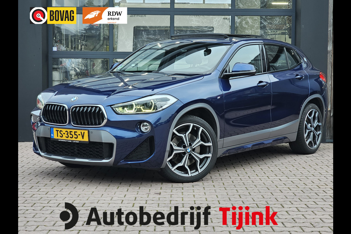 BMW X2 sDrive20i Executive | Automaat | LED | Pano | Trekhaak | M Sport X | Parking Pack | Elek. achterklep | Audio Media Pack | LMV 19" |