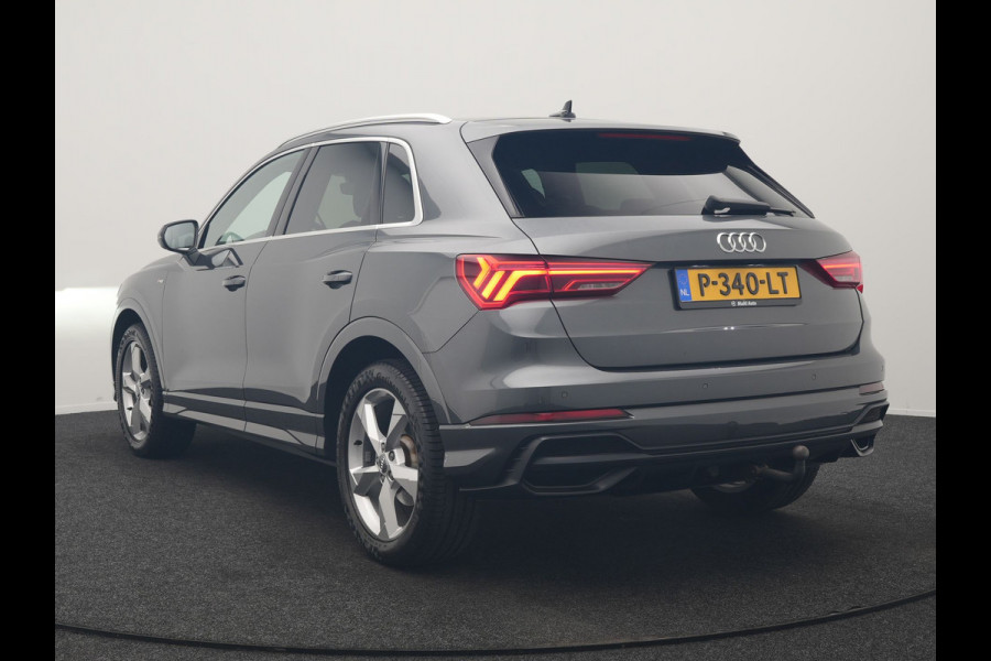 Audi Q3 35 TFSI S Line Pro Line S 150pk | Trekhaak | Cruise Control | Sportstoelen Verwarmd | Blis | DAB | Navigatie | 19"L.M