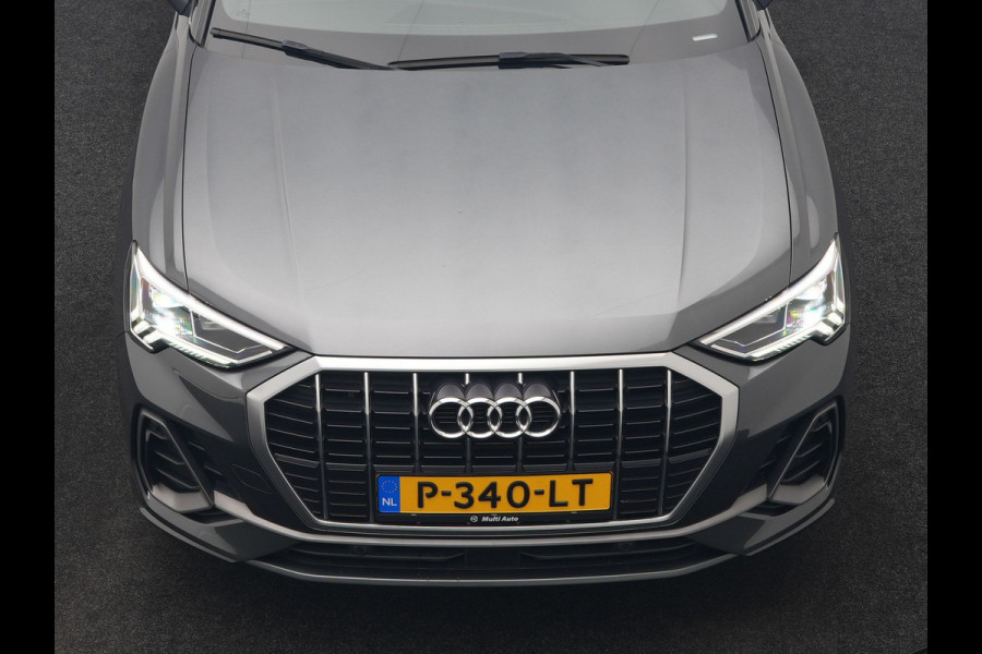 Audi Q3 35 TFSI S Line Pro Line S 150pk | Trekhaak | Cruise Control | Sportstoelen Verwarmd | Blis | DAB | Navigatie | 19"L.M
