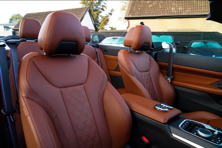 BMW 4 Serie Cabrio 430i High Executive | Harman/Kardon | Head up | Driving Assistant | Luxe Leder | Memory | Nekverwarming | LED
