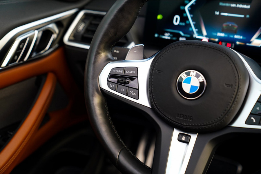 BMW 4 Serie Cabrio 430i High Executive | Harman/Kardon | Head up | Driving Assistant | Luxe Leder | Memory | Nekverwarming | LED