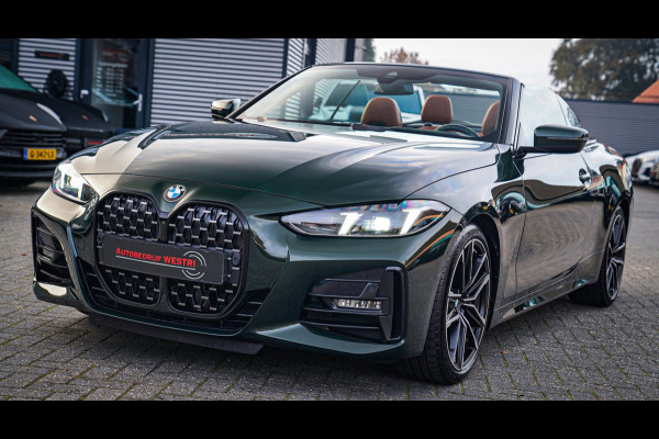 BMW 4 Serie Cabrio 430i High Executive | Harman/Kardon | Head up | Driving Assistant | Luxe Leder | Memory | Nekverwarming | LED