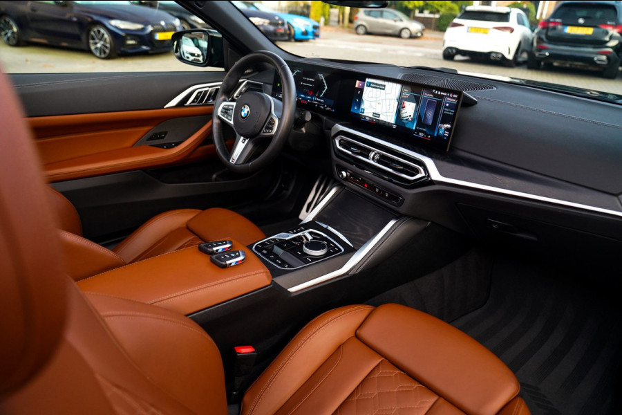 BMW 4 Serie Cabrio 430i High Executive | Harman/Kardon | Head up | Driving Assistant | Luxe Leder | Memory | Nekverwarming | LED