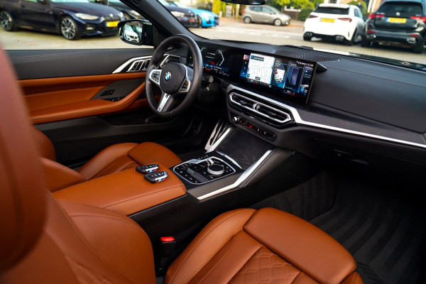 BMW 4 Serie Cabrio 430i High Executive | Harman/Kardon | Head up | Driving Assistant | Luxe Leder | Memory | Nekverwarming | LED