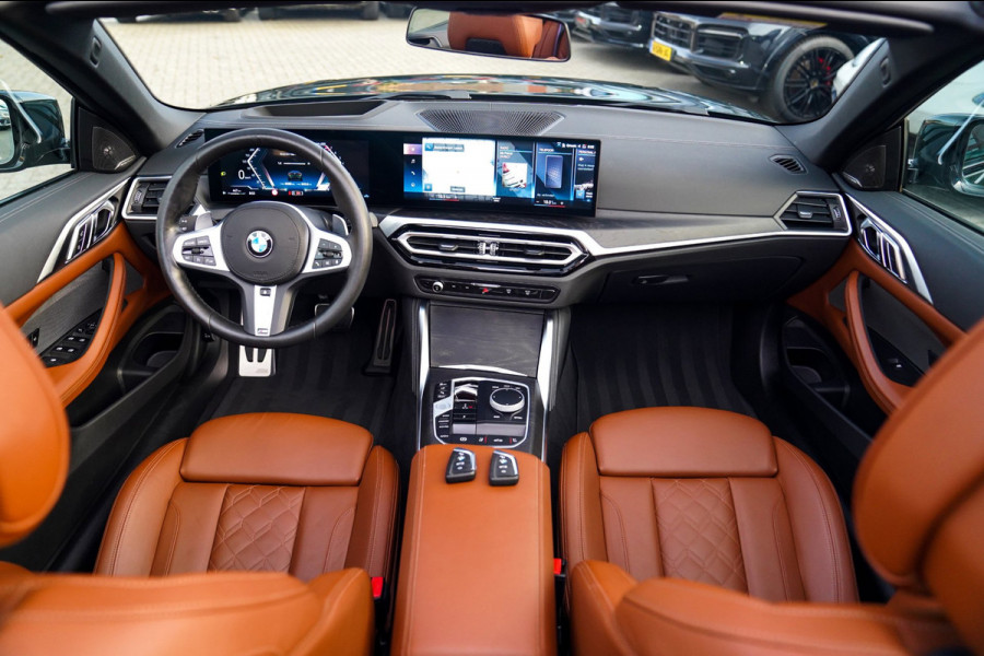 BMW 4 Serie Cabrio 430i High Executive | Harman/Kardon | Head up | Driving Assistant | Luxe Leder | Memory | Nekverwarming | LED