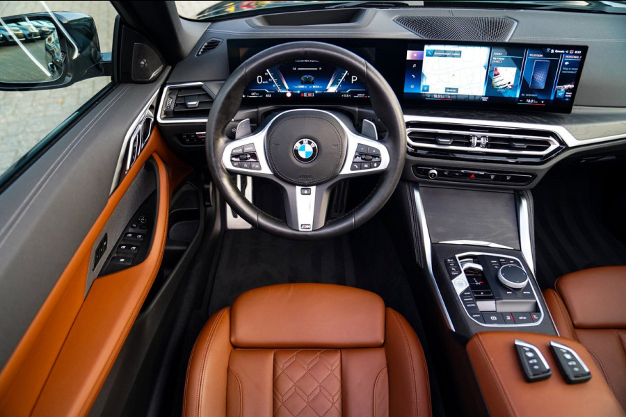 BMW 4 Serie Cabrio 430i High Executive | Harman/Kardon | Head up | Driving Assistant | Luxe Leder | Memory | Nekverwarming | LED