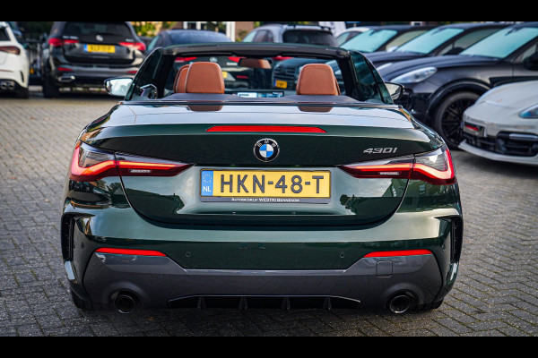 BMW 4 Serie Cabrio 430i High Executive | Harman/Kardon | Head up | Driving Assistant | Luxe Leder | Memory | Nekverwarming | LED