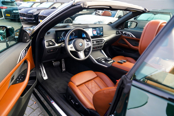 BMW 4 Serie Cabrio 430i High Executive | Harman/Kardon | Head up | Driving Assistant | Luxe Leder | Memory | Nekverwarming | LED