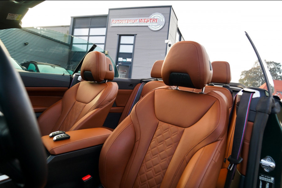BMW 4 Serie Cabrio 430i High Executive | Harman/Kardon | Head up | Driving Assistant | Luxe Leder | Memory | Nekverwarming | LED